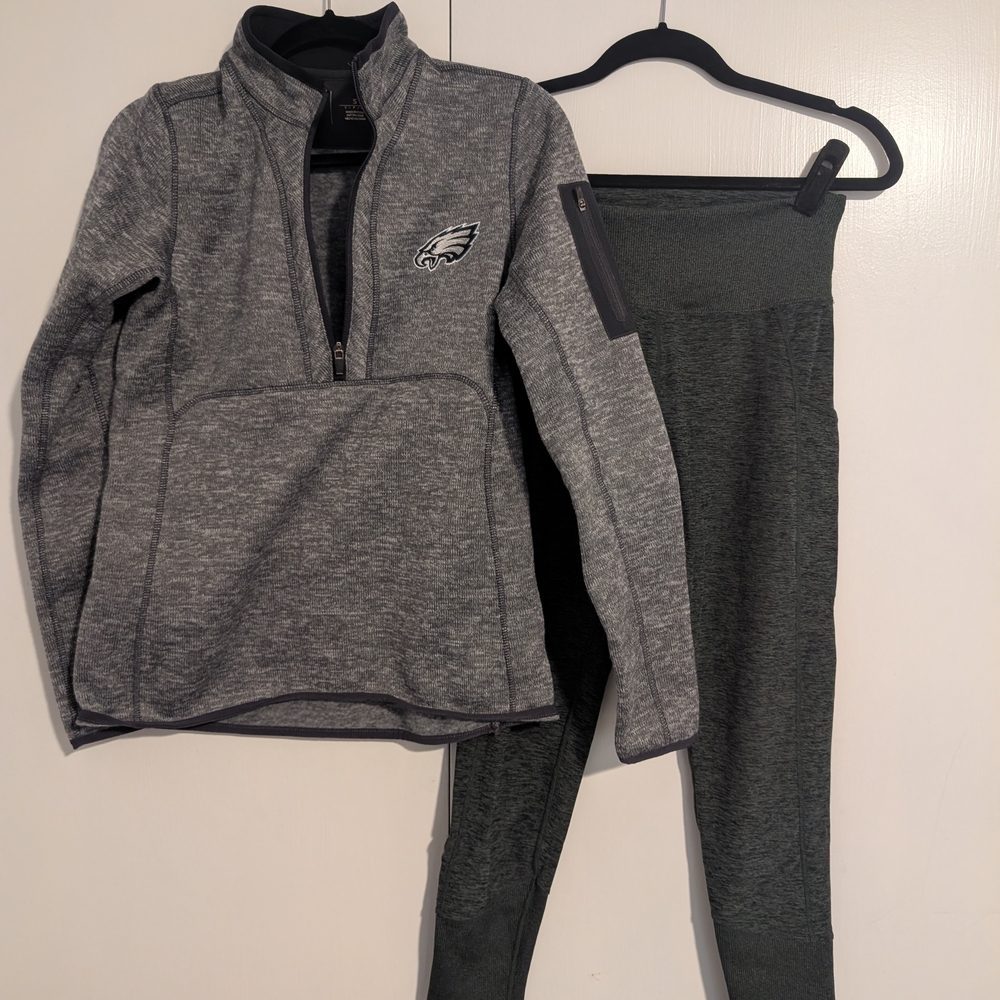 Philadelphia Eagles Fleece With Leggings